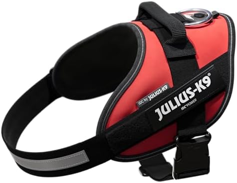 Julius-K9, Arnés IDC Power, Tamaño: M / 0, Rojo