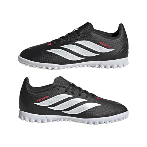 adidas Unisex Kinder Predator Club Turf Football Kids Shoes, Core Black/FTWR White/Lucid Red, 34 EU – Ansicht 8