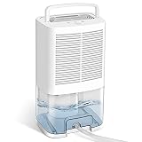 Gocheer Luftentfeuchter,Raumentfeuchter Tragbarer leise 2000ML Luftentfeuchter Elektrisch Entfeuchter, Badezimmer Wohnung Schlafzimmer Keller Leise Lufttrockner, Max Entfeuchtungsbereich 30m²
