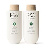 Raw Sugar The Scalp Restore Hair Care Bundle, Shampoo and Conditioner Set with Jojoba, Aloe and Niacinamide, Formulated without SLS/SLES or Parabens