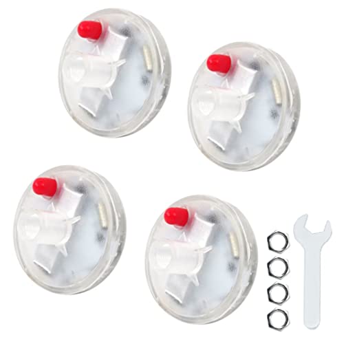 USonline911 4 Pack Auto Solar Energy Flash Wheel Tire Rim Light Car Hub Lamp Wire Remote Control