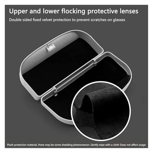 Rangement compact pour lunettes de voiture contre les rayures - 5