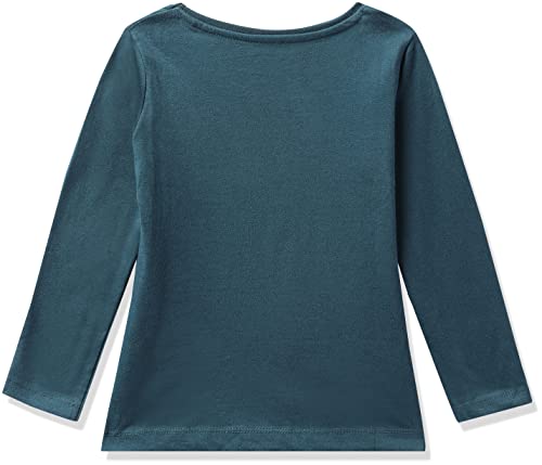 Image of Max Girls Typographic Print Round Neck T-Shirt