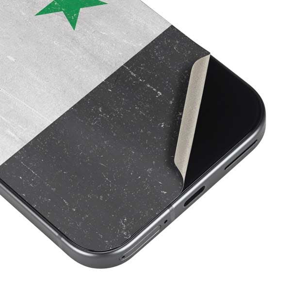 Skinit Decal Phone Skin Compatible with Google Pixel 9a - Syria Flag Distressed Design