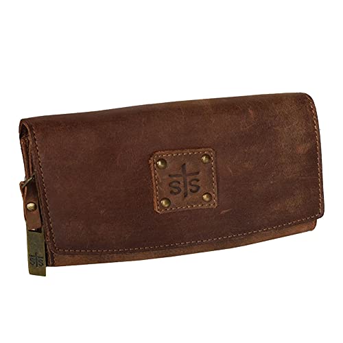 Sts Ranchwear Women's The Baroness Tri-Fold Wallet, Brown, One Size #TOP8