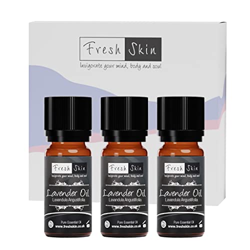 Freshskin Beauty LTD | 30ml (3 x 10ml) - Lavender Essential Oil - 100% Pure & Natural Essential Oils