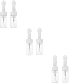 FOMIYES 6 Pcs Sparkling Bottle Plastic Soap Dispenser Shampoo Pump Bottle Foam Soap Dispenser Travel Soap Foaming Soap Dispenser Foam Liquid Dispenser Foaming Bottles Empty Sub Bottle Hole