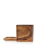 Pacific Merchants Acaciaware 10-Inch Acacia Wood Square Serving Tray