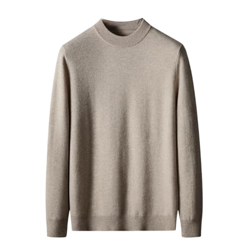 Suéter de cuello semialto para hombre ideal para oficina y negocios en invierno