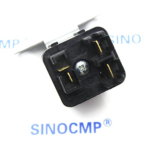119650-77910 Ym119650-77911 4Tnv94 12V Relay - Sinocmp Glow Plug Safe Relay 12V For Yanmar Engine No.4Tnv94 Hyundai R50 R60 Daewoo Dh60-7 Volvo Ec55Blc Excavator Parts 3 Month Warranty #TOP4