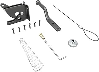 DOITOOL 1 Set Barn Door Lock Gate Lock Latches Hardwares Barn Door Hardware Metal Fence Outdoor Locks for Gates Outdoor Fencing Fence Locks for Outdoor Gates Automatic Gate Latch Heavy