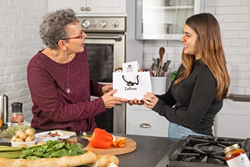 Zaffrus - Super-Premium All Red Saffron Threads For Cooking Saffron Rice, Risotto, Paella, Persian Tahdig, Tea, Golden Milk (3 Grams / .105 Oz) #TOP5