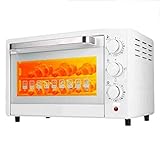 Horno De 22 L, Temperatura Controlable 100-230 ℃ Ciclo De Calentamiento, Horno Eléctrico Horno Tostador con Puerta De...