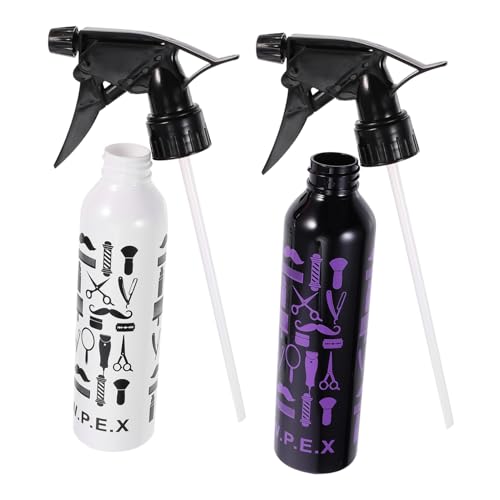LIFKOME 2pezzi Bottiglia Spray Per Capelli Spruzzatore Liquido Multiuso Bottiglia Spray Per Parrucchiere Resistente e Pratico Per Uso Prolungato