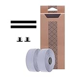 / FACAIIO Bande de guidon de vélo de route 2150 mm x 30 mm avec polyuréthane antidérapant et absorption des chocs EVA pour vélo, volant de voiture, canne à pêche