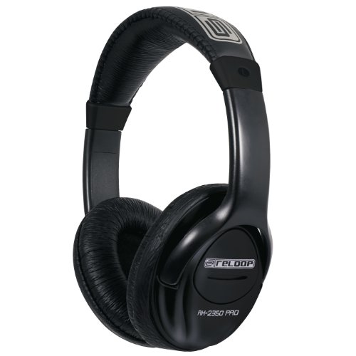 Reloop RH-2350 PRO MK2 - Casque professionnel pour DJ, excellentes caractéristiques sonores, Construction de haute qualité, Poids marginal, noir Cover