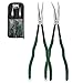 SK 17832 2 Piece 11-Inch Straight and 45 Degree Angle Extra Long Needle Nose Plier