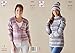 Price comparison product image King Cole Acorn Aran Knitting Pattern - 5805 Sweater, Cardigan & Hat