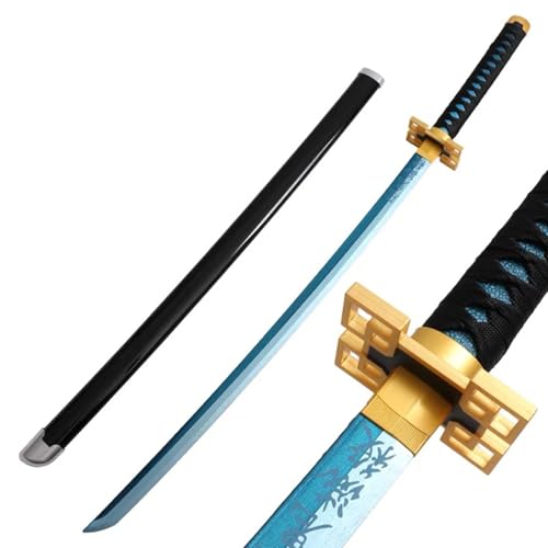 時透 無一郎 日輪刀 子供用 鬼殺隊 刀剣 新しい ABS 丸形鞘 竹刃 完成度高い 滅殺 76cm コスプレ 製 コレクション 美術刀 道具刀 [5]