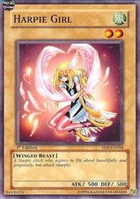 YU-GI-OH! - Harpie Girl (SD8-EN004) - Structure Deck 8: Lord of The Storm - 1st Edition - Common by