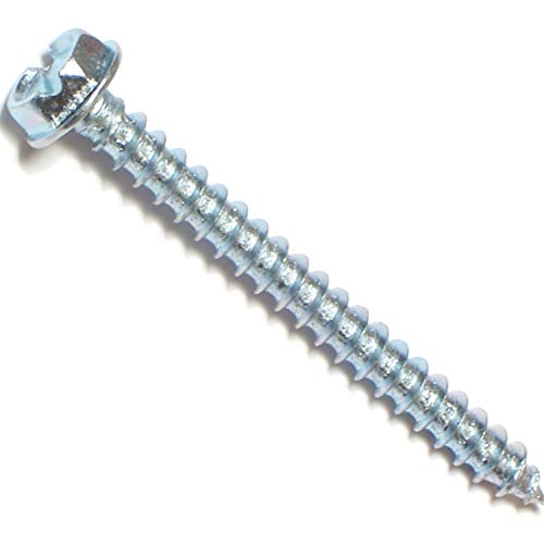 Hard-to-Find Fastener 014973265915 Slotted Hex Washer Sheet Metal Screws, 10 x 2, Piece-100 by Hard-to-Find Fastener - Used condition - US$11.34