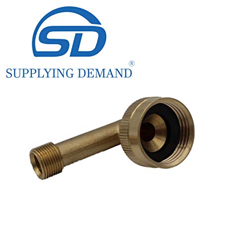 Supplying Demand 6572 Universal Dishwasher Install Kit 6 Feet Stainless Hose 6 Feet Power Cable