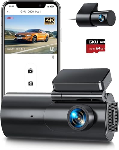 Camera Vantop H612t Manual Car On-dash Mounted Cameras 4K