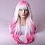 Pink Ombre White