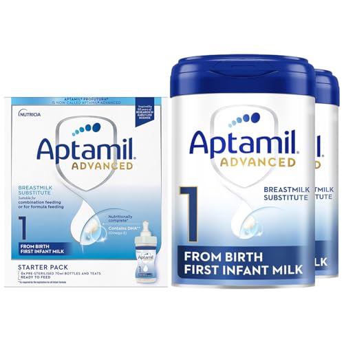 Aptamil Advanced 1 Newborn Starter Baby Milk Bundle Formula