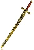 Länge: ca. 50 cm buy\'n\'get Ritter Plastik Schwert Ritterschwert mit Schwertscheide ca 75cm lang