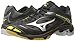 Mizuno Women's Wave Lighting Z3 Volleyball Shoe,Black/Silver,6 B US