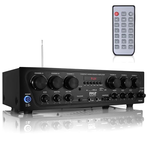 Pyle Wireless Bluetooth Karaoke Amplifier