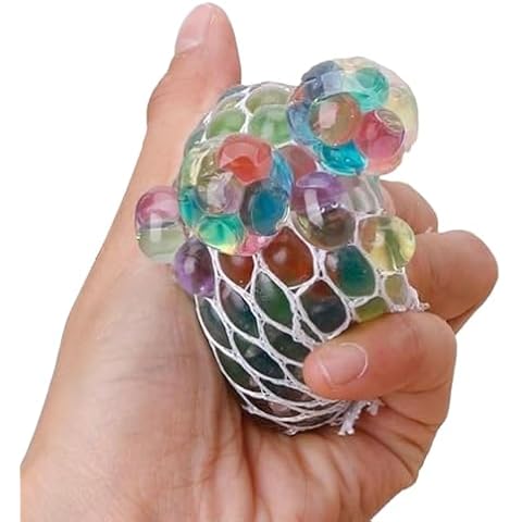 Rainbow Grape Mesh Stress Ball for Everyone Cover
