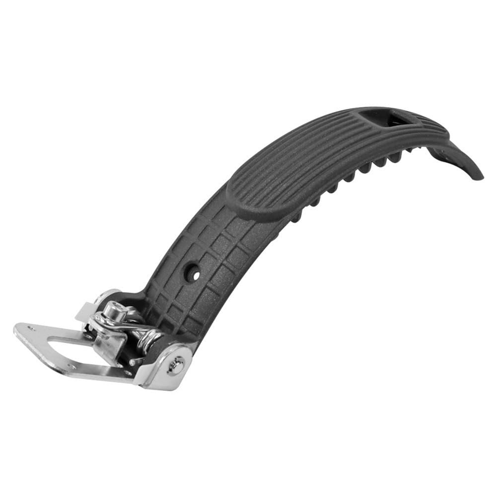 Parafango posteriore scheletro per scooter elettrici Ninebot E25/E45/E22, struttura in ABS e metallo, 23 x 7 cm, nero paraspruzzi (parafango non incluso)