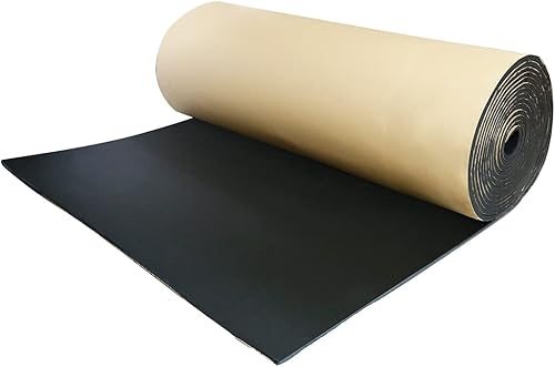 Vista 19 de uxcell 394mil 6.4 sqft almohadilla de estera impermeable para aislamiento del calor, aplicación en silenciador, tubo de escape de autos 40" x 24