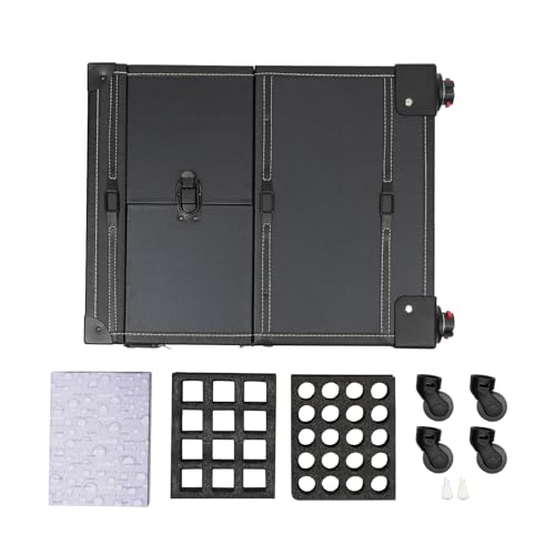 Valise à roulettes avec miroir intégrée et rangements modulables - 7