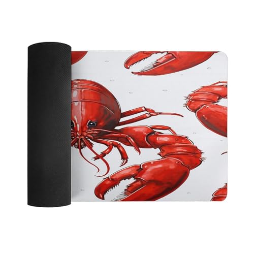 Red Lobster Pad para Escritorio Impermeable y Antideslizante miniatura 3