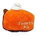 Huxley & Kent for Dogs | Punkin Pie (Large) | Fall Funny Dog Toy | Power Plush Dog Toy with Squeaker | Dog Gift | Fun, Durable, and Safe | H&K Squeaky Dog Toy