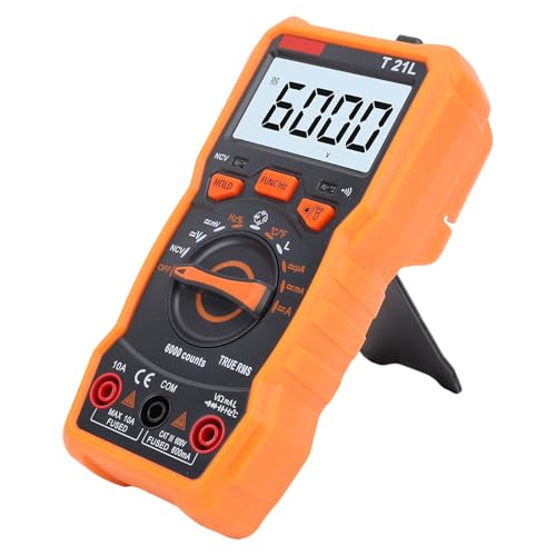 Multimètre Numérique 6000 Points Testeur NCV Capacité Résistance Tension AC DC - 2
