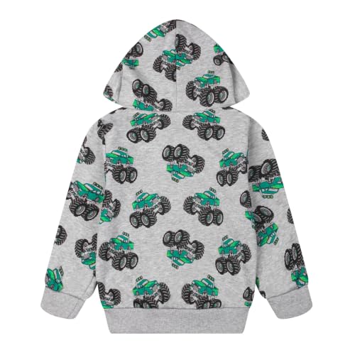 Image of Akyzic Baby Boys Dinosaurs Hoodie Boys Shark Pullover with Pocket Kids Truck Warm Sweatshirt Sweater