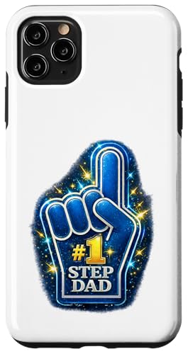 1 Step Dad �t�H�[���t�B���K�[�f�U�C���X�e�[�g�����g �X�}�z�P�[�X iPhone 11 Pro Max �p