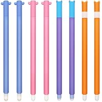 FRPABCF Lot De 10 Stylos Gel-effaçables - Sweet Farm Erasable Ink Pens Avec Encre Effaçable