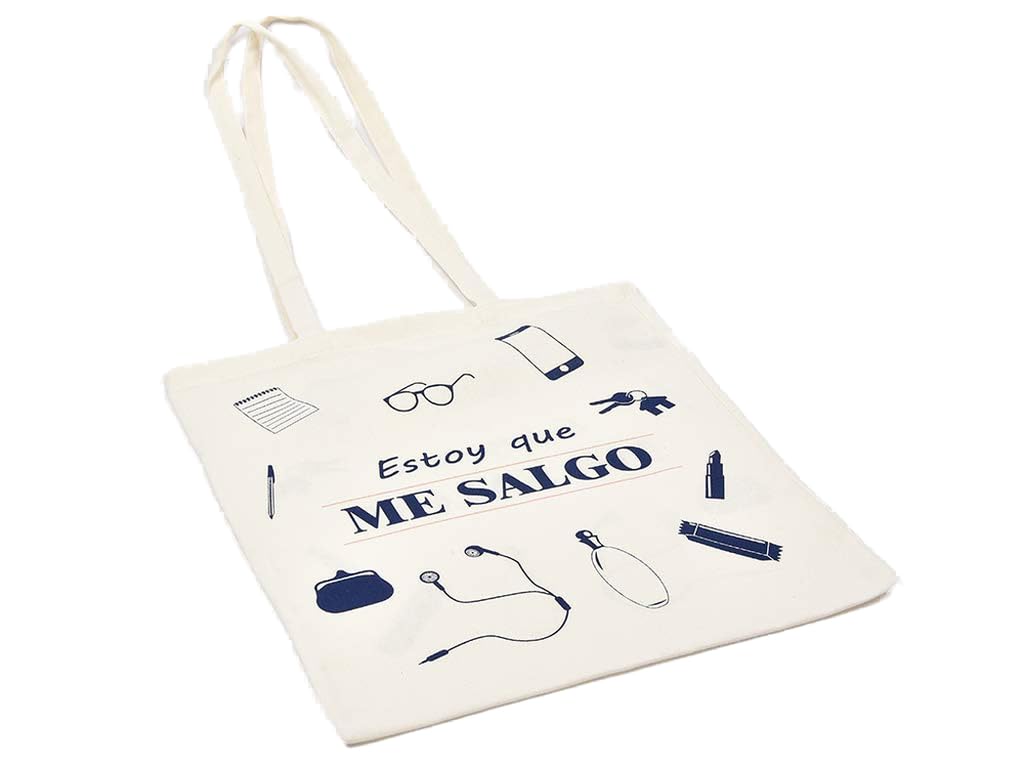 Mi Casa tas Ik ben Que ME Salgo 36 x 40 cm, natuurlijke kleuren, 36 x 40 cm  : Amazon.nl: Wonen \u0026 keuken