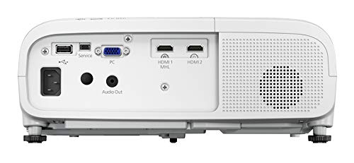 Epson Home Cinema 2150, Wireless, Full Hd, 1080P, 2,500 Lumens Color Brightness (Color Light Output), 2,500 Lumens White Brightness (White Light Output), 2X Hdmi (1 Mhl), Miracast, 3Lcd Projector #TOP2