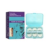6 piezas para un uso prolongado】Cada caja contiene 6 correctores, suficientes para múltiples usos o correcciones a largo plazo. Son otostick oído reutilizables y fáciles de limpiar, para un uso económico y práctico.