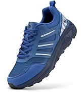 FitVille Laufschuhe Herren Extra Weite Traillaufschuhe Straßenlaufschuhe Breit Sneaker Leicht Spo...