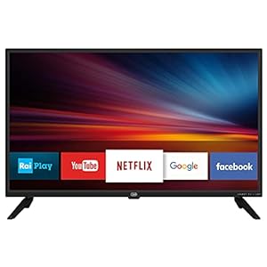 Trevi LTV 3209 SMART TV Smart TV 32″HD met DVBT-T2 H.265 10-bit digitale decoder en DVBS-S2 Free to Air-satelliet, Android-besturingssysteem, 2 USB, 2 HDMI, audio/video, VGA, HOTEL mode