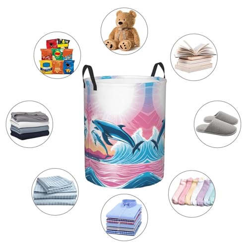 Panier à vêtements étanche pliable 62L linge de chambre - 8