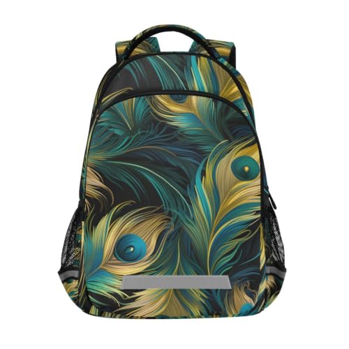 Sac à dos école plume de paon de la classe aux vacances d'ados