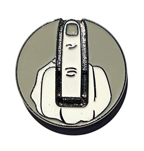 Tylson Middle Finger Ball Marker (Gray) #TOP4